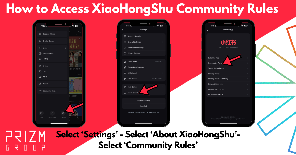 How to Access XiaoHongShu's Rules